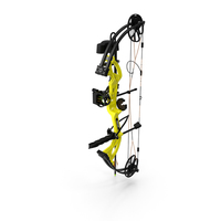 Yellow Compound Bow Bear Cruzer G2 PNG & PSD Images