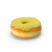 Yellow Donut PNG & PSD Images