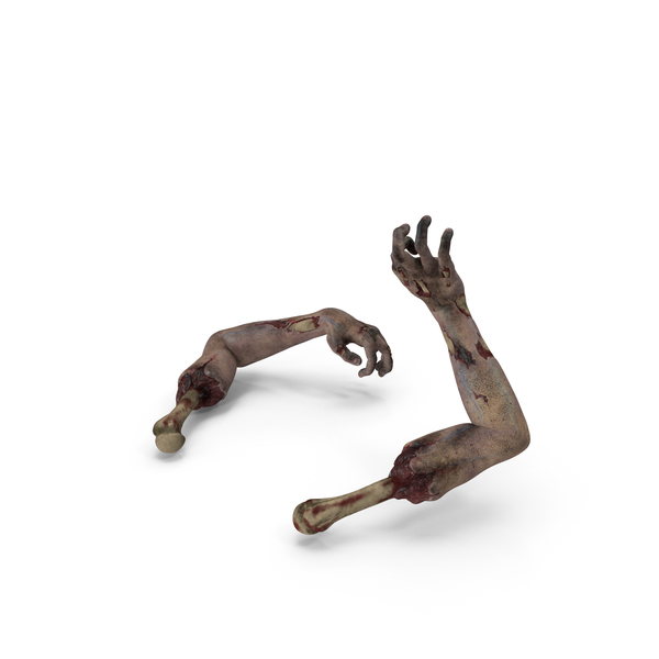 Zombie Arms Attack Pose PNG & PSD Images