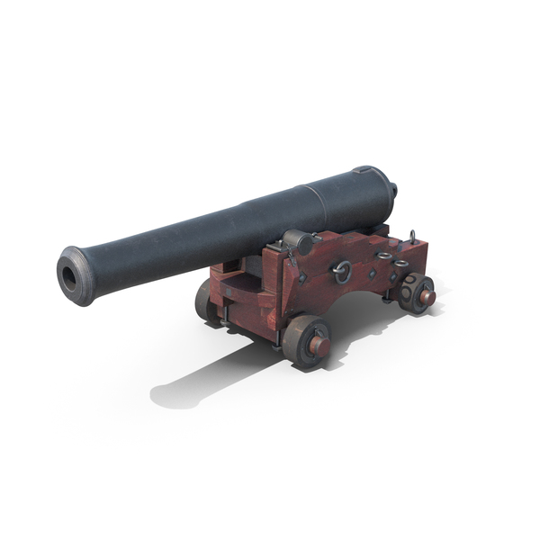 Ship's Cannon 24lb PNG & PSD Images
