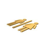 Gold Symbol WC PNG & PSD Images