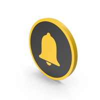 Icon Alarm / Notification Yellow PNG & PSD Images