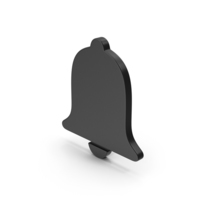 Symbol Alarm / Notification Black PNG & PSD Images