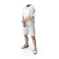 Outfit White Holding Hand Pose PNG & PSD Images