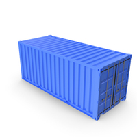 Container Blue PNG & PSD Images