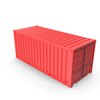 Container Red PNG & PSD Images