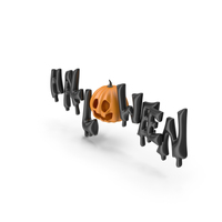 Halloween Symbol with Pumpkin Face PNG & PSD Images