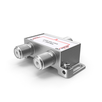 Coaxial Cable 2 Way Splitter PNG & PSD Images