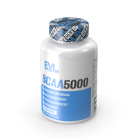 Evlution Nutrition BCAA 5000 Powder 5 Grams of BCAAs PNG & PSD Images