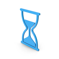 Symbol Hourglass Blue PNG & PSD Images