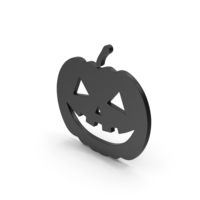 Halloween Pumpkin Black PNG & PSD Images