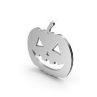 Halloween Pumpkin Silver PNG & PSD Images