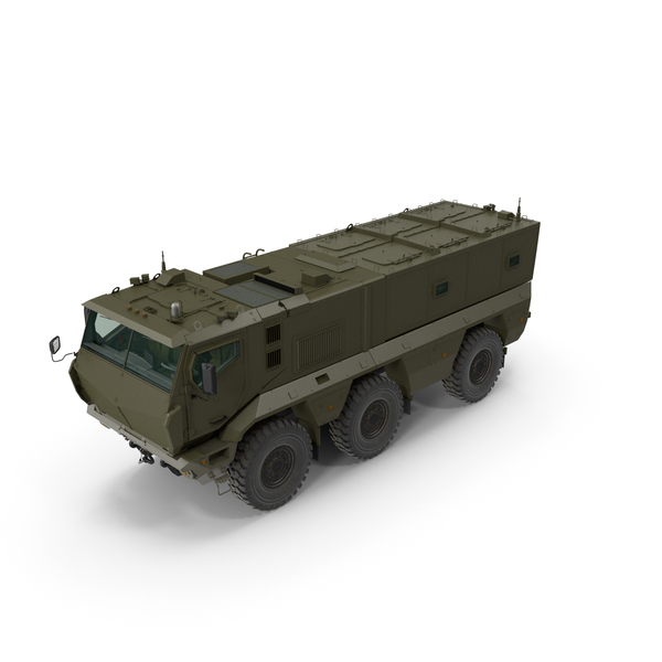 KAMAZ 63968 Typhoon MRAP Vehicle PNG & PSD Images
