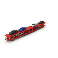 Laaers 560 Car Transporter with Audi E Tron PNG & PSD Images