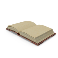 Old Brown Ornate Open Book PNG & PSD Images