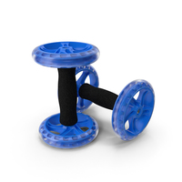 Pair of Ab Wheel Rollers PNG & PSD Images