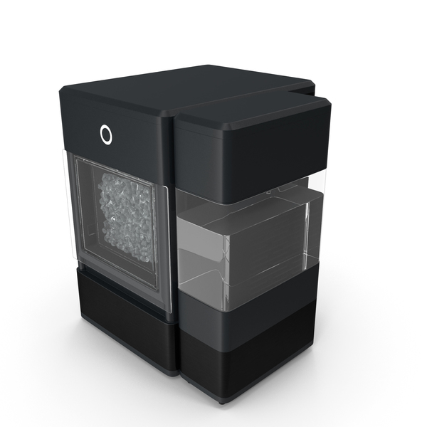 Portable Nugget Ice Maker Machine Black PNG & PSD Images