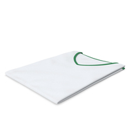 Female V Neck Folded White and Green PNG & PSD Images