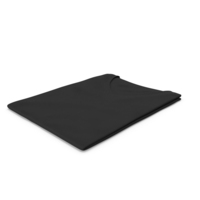 Female V Neck Folded Black PNG & PSD Images