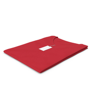 Female V Neck Folded With Tag Red PNG & PSD Images
