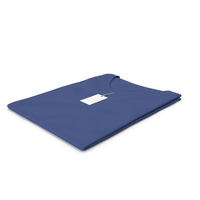 Female V Neck Folded With Tag Dark Blue PNG & PSD Images