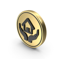 Home Insurance Safety Services Coin PNG & PSD Images