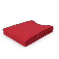 Female V Neck Folded Stacked Red PNG & PSD Images