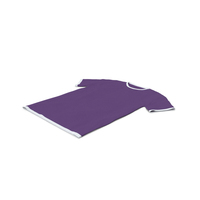 Male Crew Neck Laying White and Purple PNG & PSD Images