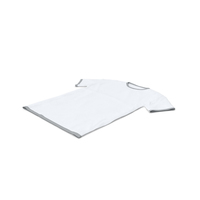 Male Crew Neck Laying White and Gray PNG & PSD Images