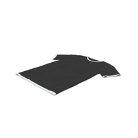 Male Crew Neck Laying White and Black PNG & PSD Images