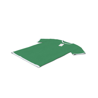 Male Crew Neck Laying With Tag White and Green PNG & PSD Images