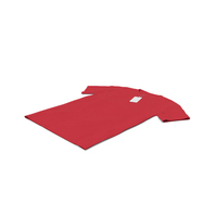 Male Crew Neck Laying With Tag Red PNG & PSD Images