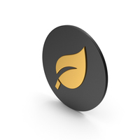 Leaf Gold Icon PNG & PSD Images