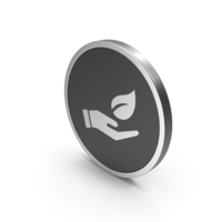 Silver Icon Save Green PNG & PSD Images