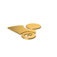 Gold Symbol Locked User PNG & PSD Images