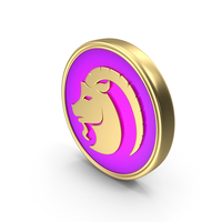 Horoscope Zodiac Sign Capricorn Coin PNG & PSD Images