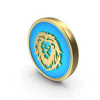 Horoscope Zodiac Sign Leo Coin PNG & PSD Images
