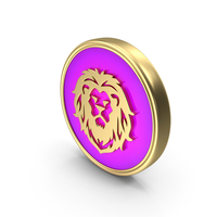 Horoscope Zodiac Sign Leo Coin PNG & PSD Images