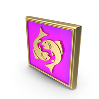 Horoscope Zodiac Sign Pisces Board PNG & PSD Images