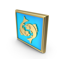 Horoscope Zodiac Sign Pisces Board PNG & PSD Images