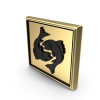 Horoscope Zodiac Sign Pisces Board PNG & PSD Images