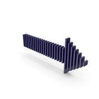 Arrow Dark Blue PNG & PSD Images