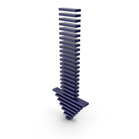 Arrow Dark Blue PNG & PSD Images