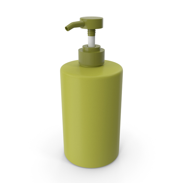 Shampoo Bottle Green 700 ml PNG & PSD Images