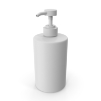 Shampoo Bottle White 700 ml PNG & PSD Images