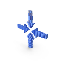 Arrow Blue PNG & PSD Images