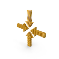 Arrow Yellow PNG & PSD Images