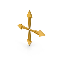 Arrow Yellow PNG & PSD Images