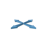 Arrow Blue PNG & PSD Images