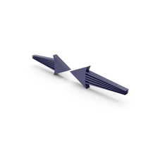 Arrow Dark Blue PNG & PSD Images